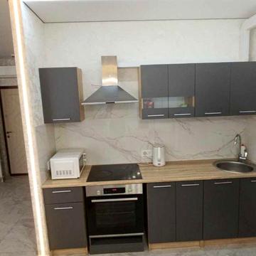 1 комн. ЖК "Акварель 4"  Отличный  ремонт! Мебель и техника! ЖК Акварель 4