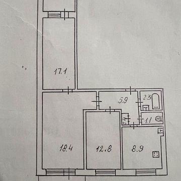 Продам 3-х кімнатну квартиру, район 4та дитяча лікарня