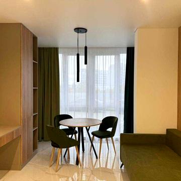 Продаж 1-кім. квартири з ремонтом, меблями в новобудові. Винники ЖК Royal Hill