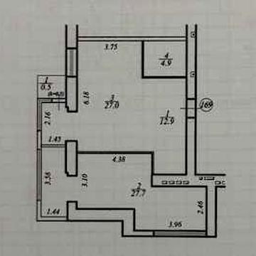 Продам квартиру ЖК Дніпровська Брама2, 2к, 73 кв.м, Власник ЖК Дніпровська Брама 2