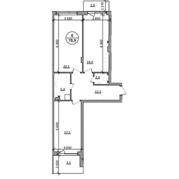 Продаж 2к Квартира Львівська вулиця ЖК Гринвуд-2