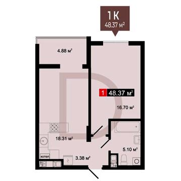 Продаж 1к Квартира Винна Гора вулиця ЖК Уютный дом