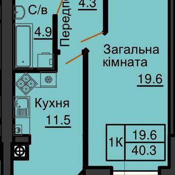 !!!РОЗСТРОЧКА!!! Продам 1к квартиру ЖК Софія Резиденс Мартинова ЖК Residence