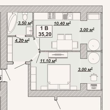 Супер ціна! ЖК Княгинин 1 кім. квартира сирець! ЖК Княгинин