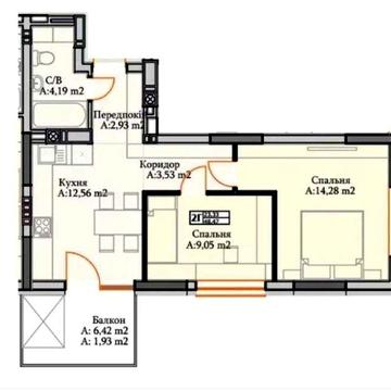 Продаж 2 кім кв, з підземним паркінгом РОЗТЕРМІНУВАННЯ