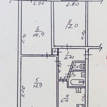 Продам 3-х комн. 602 м/р. Салтовское шоссе.