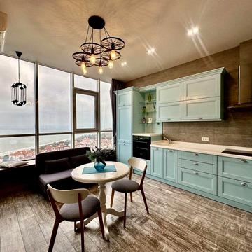 Панорама моря Французский бульвар 1 комнатная ЖК 9 19 7 8  Жемчужина