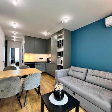 Гармонійна 1-кім 44м2 з двостороннім плануванням в ЖК Республіка