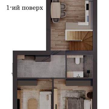 Продам дворівневу 3к. квартиру з великим балконом 630 $ за м2 ЖК Family Park