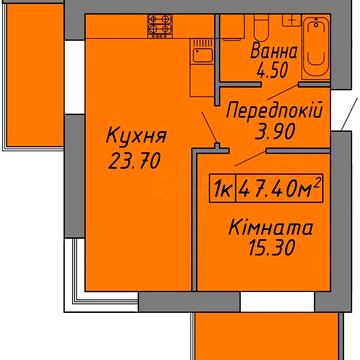 Продається 1 кім квартира навпроти Парку Шевченка ЖК Діброва Парк