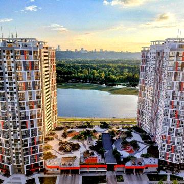 Продаж 1к квартири Найкращий вид на ДНІПРО 13-17 55 кв 4 СЕКЦІЯ  БЕЗ % ЖК Русанівська гавань