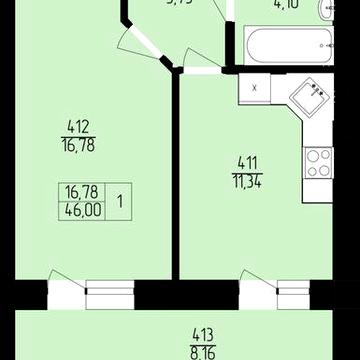 Однокімнатна квартира з найкращим наповненням в новобудові