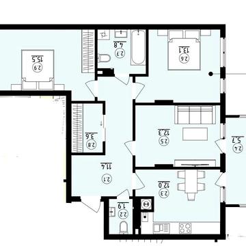 Продаж 3к Квартира Довга вулиця ЖК ул. Длинная 30, 30А, 30Б