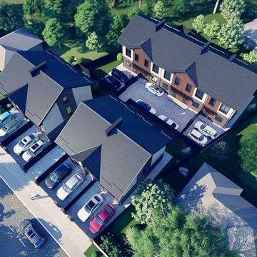 Таунхаус 87 м² із можливістю розширення та терасою в Ірпені