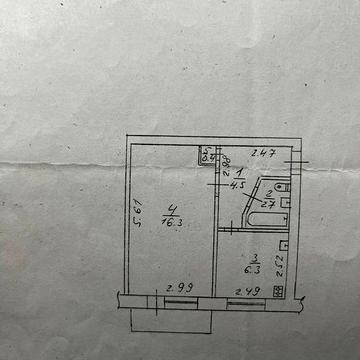 1-кімнатна квартира, продаж без комісії! Від власника!