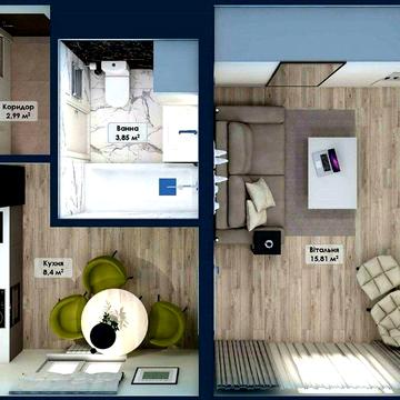 Квартира в жк Смарт Запоріжжя від власника ЖК Смарт