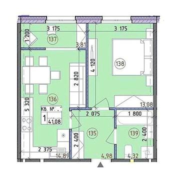 1К,БЕЗ КОМІСІЇ, 11 поверх,б.Віндзор,ЖК Нова Англія/Новая Англия ЖК Новая Англия