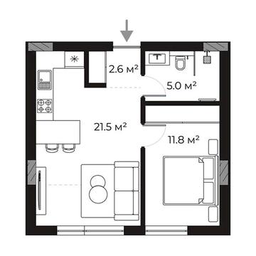 Продаж 1к Квартира Запорізька вулиця ЖК Sherwood