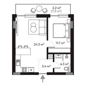 Продаж 1к Квартира Запорізька вулиця ЖК Sherwood