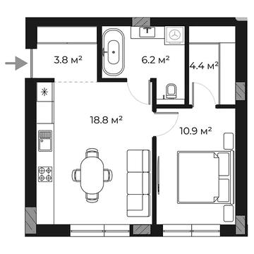 Продаж 1к Квартира Запорізька вулиця ЖК Sherwood