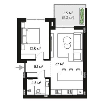 Продаж 1к Квартира Запорізька вулиця ЖК Sherwood