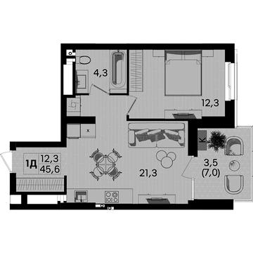 Продаж 1к Квартира Келецька вулиця ЖК TWINS