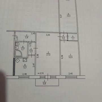 Продаж 3-х кімнатної квартири