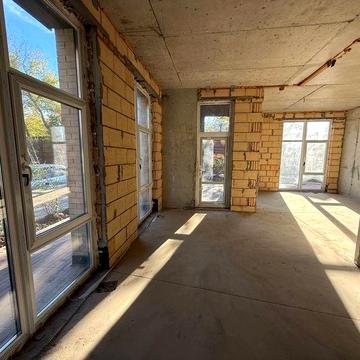 Большая 3-ком квартира со своей патио-зоной в Пространстве на Дачной. ЖК Пространство на Дачной