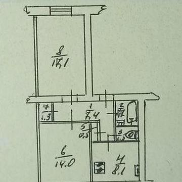 Продажа 2х комн, Сталинка, ул.Джохара Дудаева, Соломенский