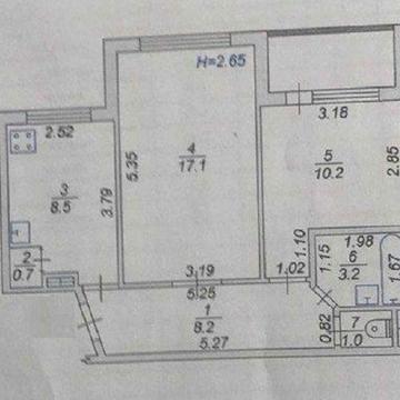 Європейська 33, 2к. 53 м., тимчасова оренда! Центр Вишневе!