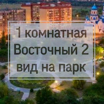 1 комн Восточный 2-3 ул.Независимости Украины с видом на парк (Східний
