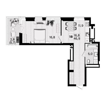 Продаж 1к Квартира Келецька вулиця ЖК TWINS