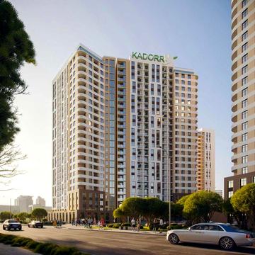 Жемчужный квартал ул. Краснова 1-я квартира ЖК 65 Жемчужина