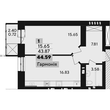Продаж 1к Квартира Панаса Мирного провулок ЖК Argo
