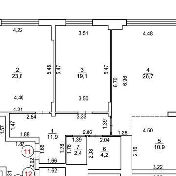 Продаж 3 кімнатної квартири вул. Малоголосківськ. Новобудова