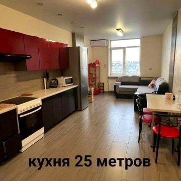 Молдаванка, жк "Балковский" 2 ком, 80м^2, новый ремонт,новый дом, меб+