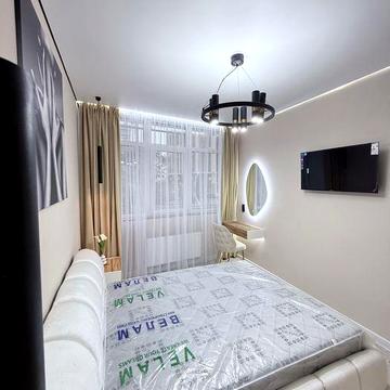 Продам квартиру в ЖК Атмосфера с новым ремонтом и большим балконом ЖК Атмосфера