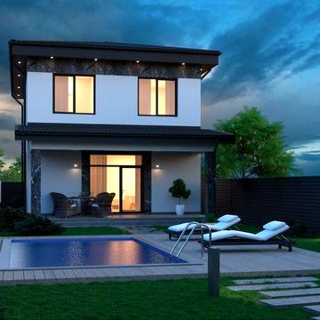 Будинок 2-х ПОВЕРХИ, РОЗСТРОЧКА перший внесок