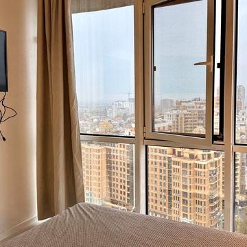 Евродвушка с панорамой на город. 26 Жемчужина. Аркадия/ Генуэзская.