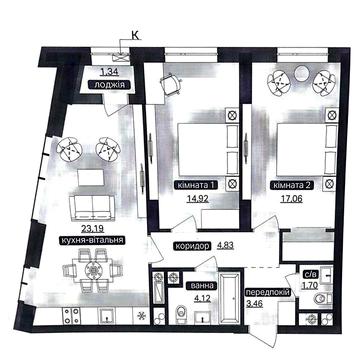 2-кімнатна квартира в ЖК «Метрополіс» | Без комісії ЖК Метрополіс