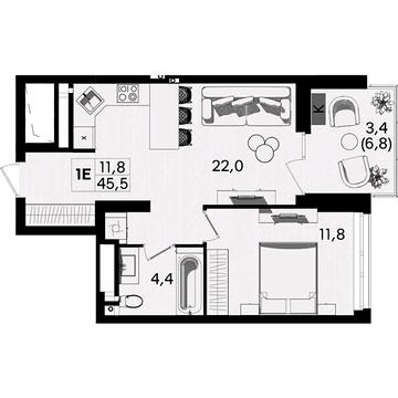 Продаж 1к Квартира Келецька вулиця ЖК TWINS