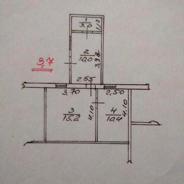 Продам 2-кімнатну квартиру (39 м2) в районі Нової Баварії. ЖК вул. Конотопська 56