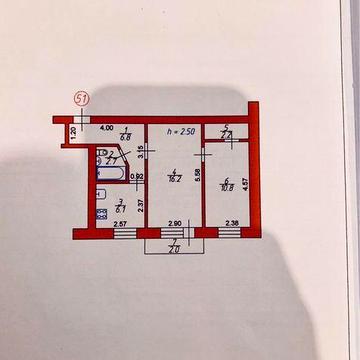 2 кімнатна квартира в центрі міста ЖК ОСББ