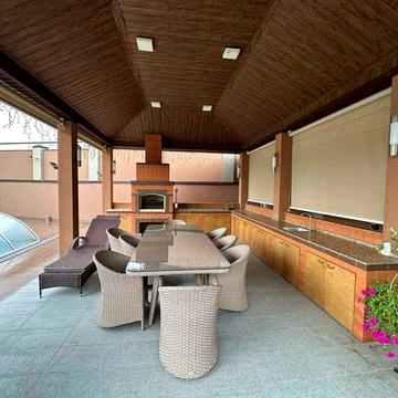 Стильный просторный дом Жилой подвал Бассейн Автономность! Совиньон