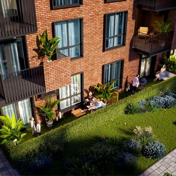 Однокімнатна квартира з патіо в ЖК Royal Town 2 ЖК Royal Town