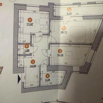 Продаж 2-во кім квартири ЖК Шенген Ріел.Вул.Залізнична