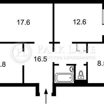 Бажана Миколи просп., 34, Продається 3-кім 5-й поверх, площа