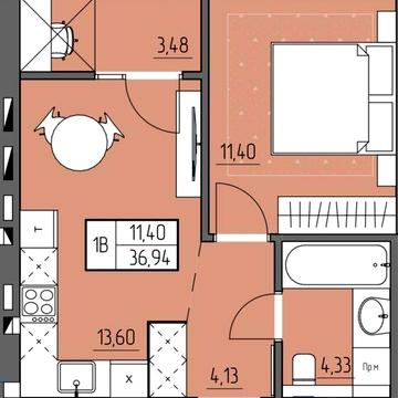 1-кімнатна квартира в Рівному за 35462$ - так! ЖК Зиг Заг