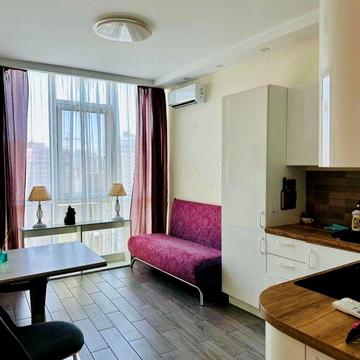 БЕЗ КОМИССИИ! Вид на море! Сдам 1ком в 26 кадор, Генуэзкая 3Б