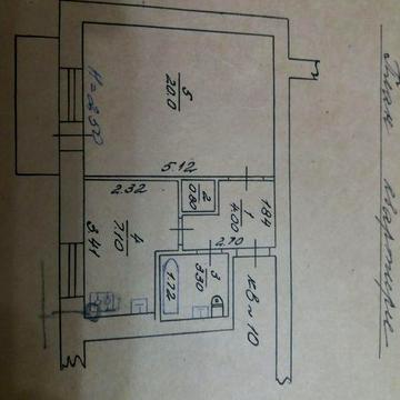 Продам 1 кімнатну квартиру.